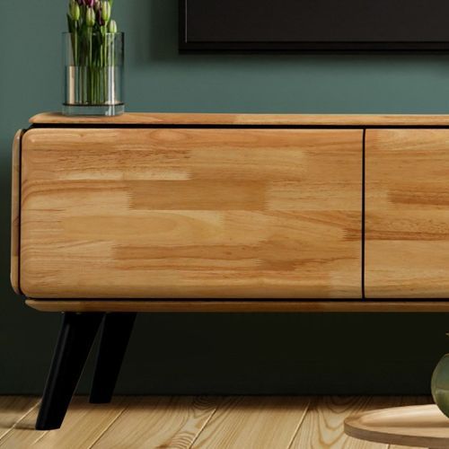 Casa Hardwood TV Entertainment Unit | Natural