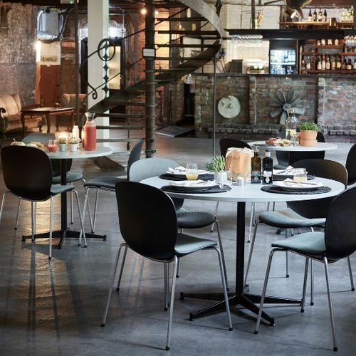 Profim Noor 6055SB Veneer Chair With Seat and Back Upholstery