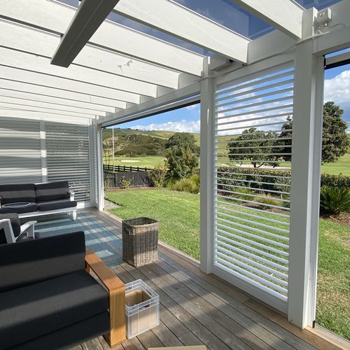 Louvrelite® 88 Sliding Shade System