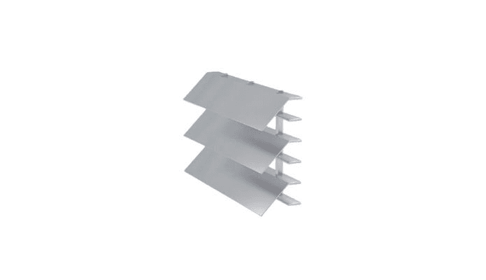 Swaged Fin Louvers | Aluminium Bar Grating