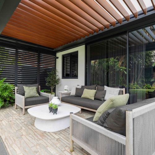 220/35 Slimline Roof Louvre for Opening & Retract Roofs