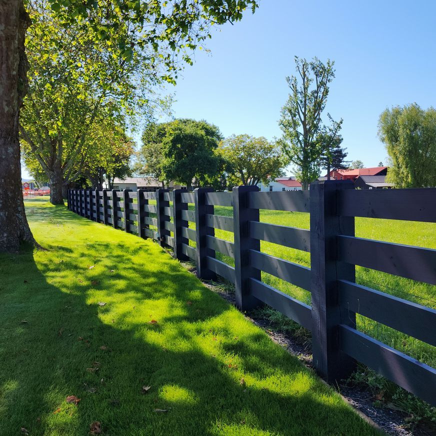 Post and Rail Fencing Timber