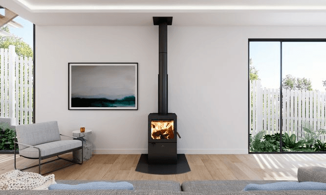 Maxen Cargill 350 ULEB Freestanding Wood Fireplace