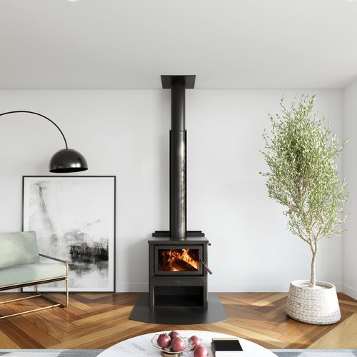 Maxen Kinmont 350 Freestanding Wood Fireplace
