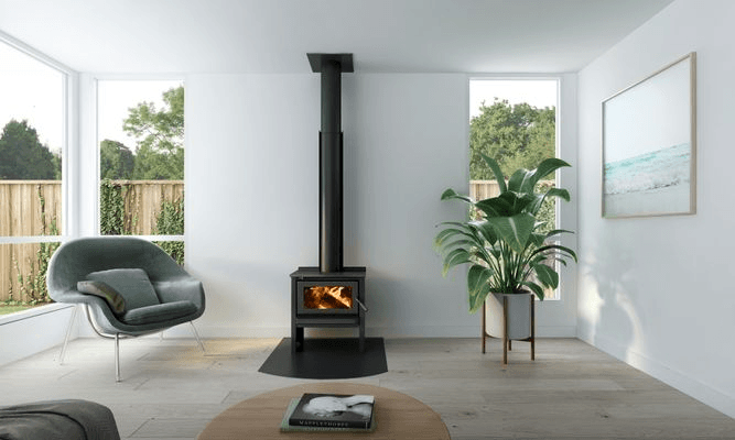 Maxen Henley 250 Freestanding Wood Fireplace