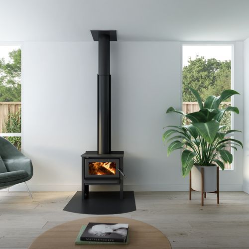 Maxen Henley 250 Freestanding Wood Fireplace