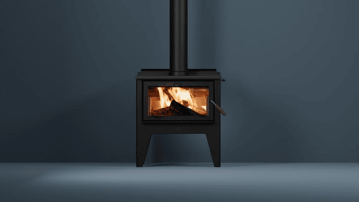 Maxen Kinmont 450 Freestanding Wood Fireplace