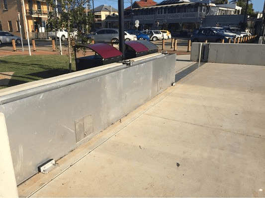 Retractable Flood Barriers
