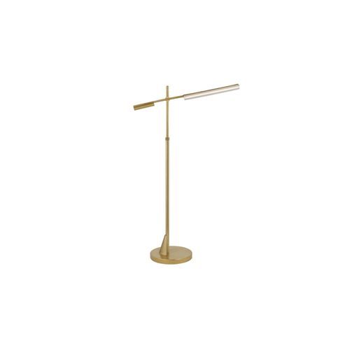 Daley Adjustable Floor Lamp – Brass