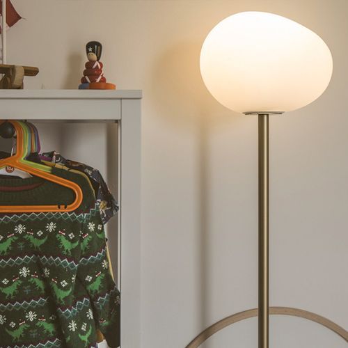 Gregg Media Glass | Floor Lamp