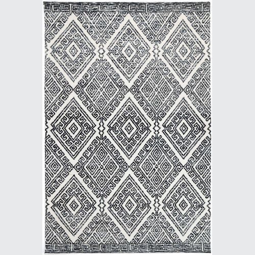Alayah Diamond Anthracite Rug