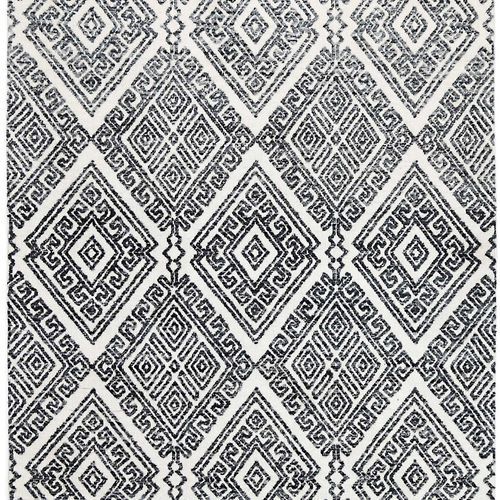 Alayah Diamond Anthracite Rug