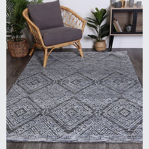 Alayah Diamond Denim Rug