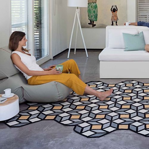 Parquet Rhomb Rug