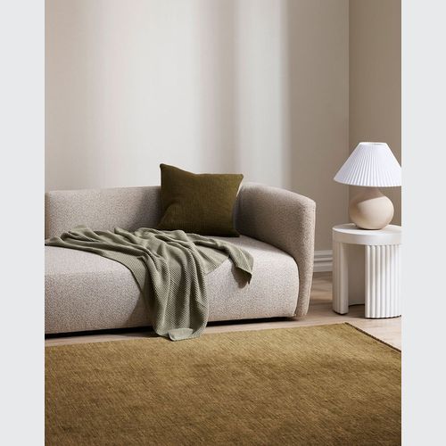 Baya Sandringham 100% Wool Rug - Moss