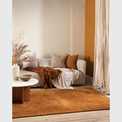 Baya Sandringham 100% Wool Rug - Pecan