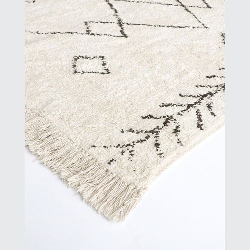 Bjorn Aztec Pattern Rug | Beige
