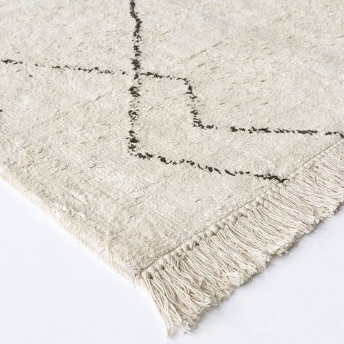 Inge Pattern Area Rug | Beige