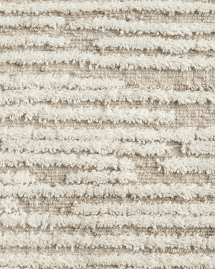 Jax Wool Pattern Rug | Beige