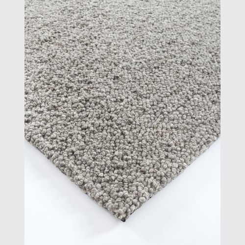 Baya Mt Somers Handwoven 100% Wool Rug - Smoke Grey