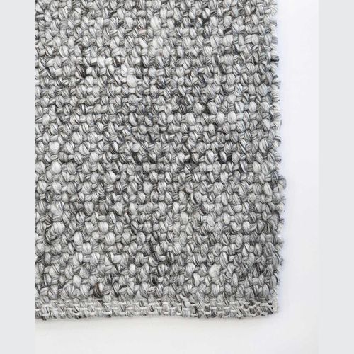 Baya Nebraska Handwoven Textured Rug - Ash