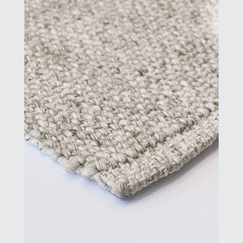 Baya Nebraska Handwoven Textured Rug - Pebble
