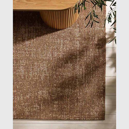 Baya Rattan Outdoor Rug - Barley