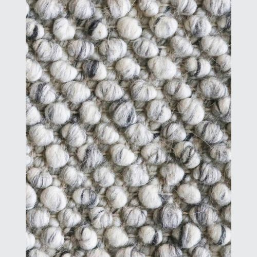 Baya Roxburgh Handwoven Loop Pile Rug - Flint Grey