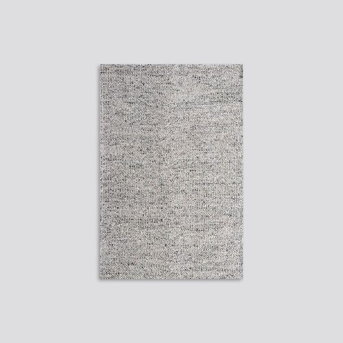Baya Roxburgh Handwoven Loop Pile Rug - Flint Grey