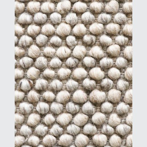 Baya Roxburgh Handwoven Loop Pile Rug - Parchment