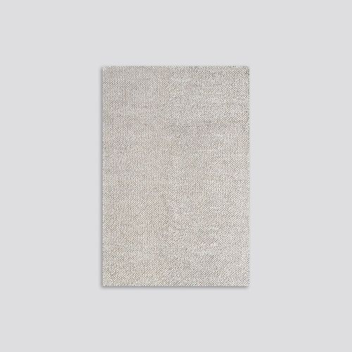 Baya Roxburgh Handwoven Loop Pile Rug - Parchment