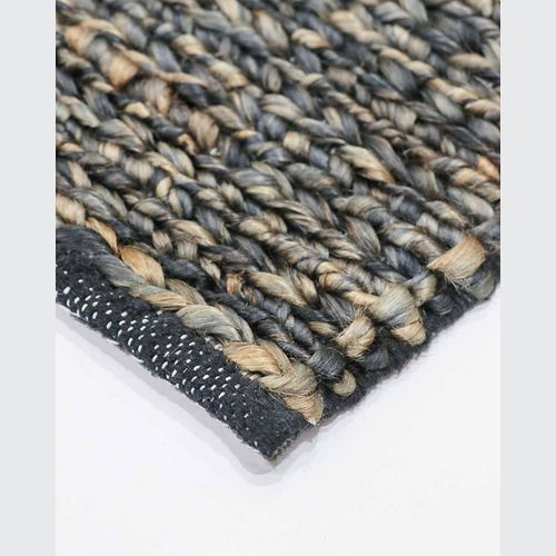 Baya Sanako Jute Floor Rug - Denim