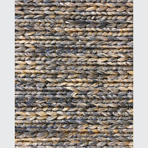 Baya Sanako Jute Floor Rug - Denim