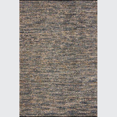Baya Sanako Jute Floor Rug - Denim