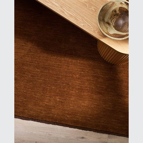 Baya Sandringham 100% Wool Rug - Pecan