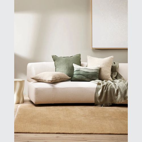 Baya Sandringham 100% Wool Rug - Putty