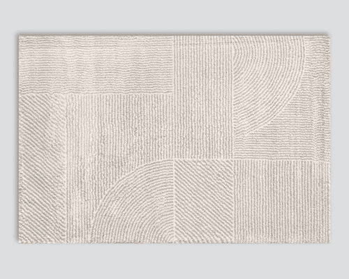 Tyric Pattern Area Rug | Beige