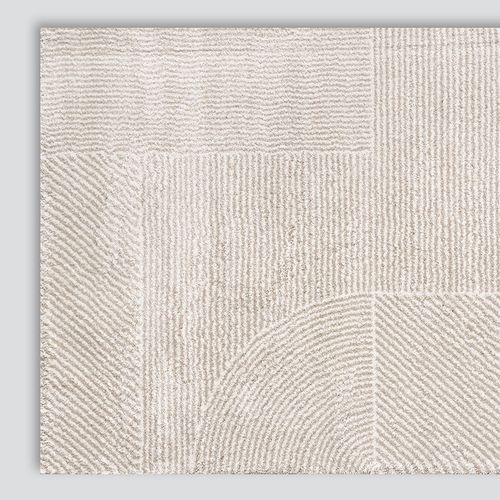 Tyric Pattern Area Rug | Beige