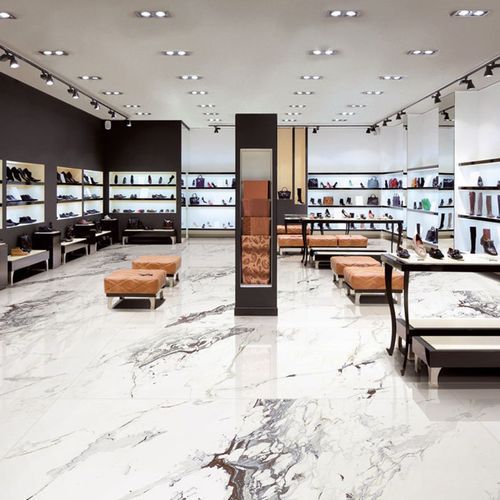 Carrara Lilac White Porcelain Tile 900x1800