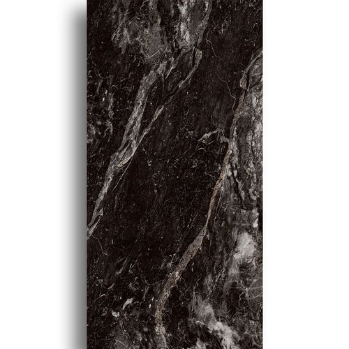 Carbonic Polished Black Porcelain Tile 900x1800