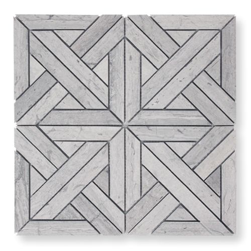 Escher Argento Honed Mosaic