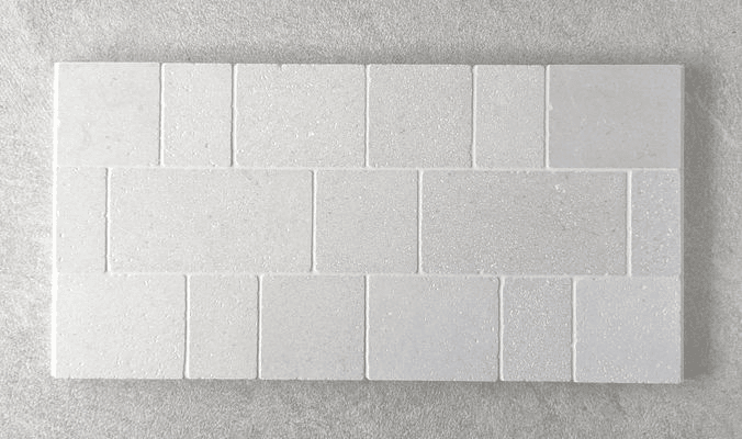 Baracoa Tumbled Mosaic - Cinder Marble