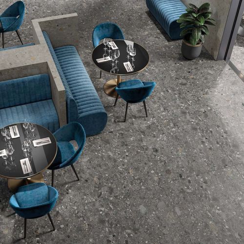 Ceppo Nero Stone Look Porcelain Tiles
