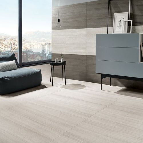 Flow Light Grey Floor & Wall Tiles