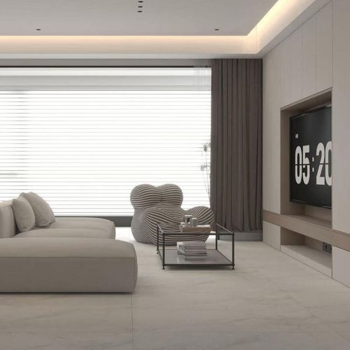 Natural Marble Light White 600x1200