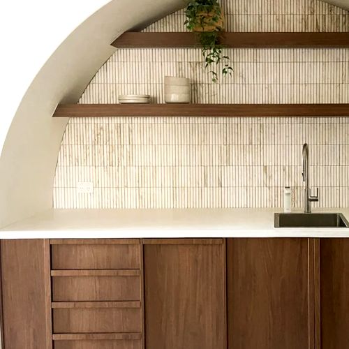 Superwhite - Travertine Flute