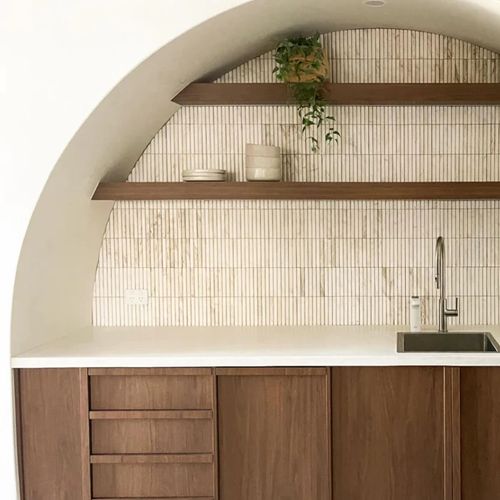 Superwhite - Travertine Flute