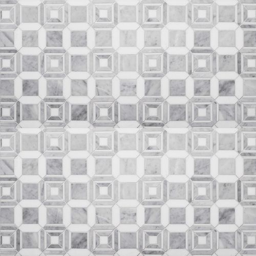 Labyrinth Channel Carrara & Thassos Marble By Steve Cordony