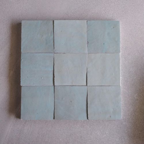 Moroccan Zellige - Aquamarine