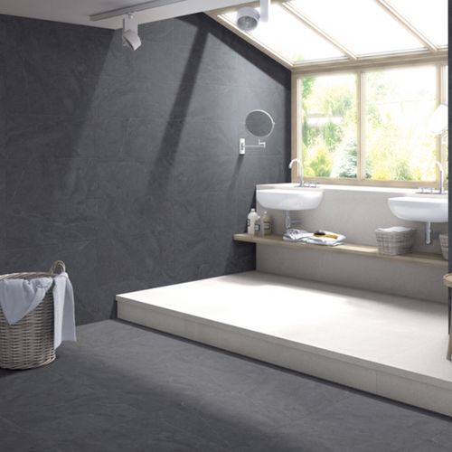 Colin Dark Grey Matt Tile